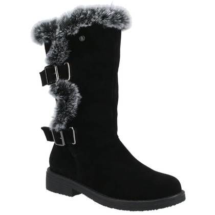 Hush puppies clearance wide calf boots